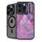 Pink Tribal Euphoria iPhone 15 Pro Kickstand Case